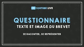 miniature de le video LIVE #4 : QUESTIONNAIRE (texte et image) DU BREVET.