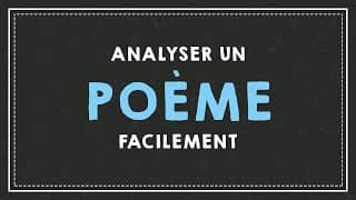 miniature de le video ANALYSER UN POEME FACILEMENT : LA VERSIFICATION